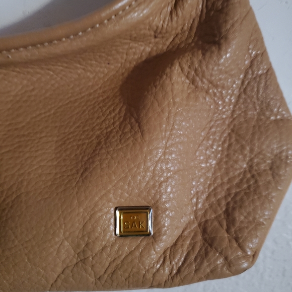 The Sak Mini Hobo Style Leather Shoulder Bag Purse - Picture 3 of 8
